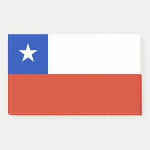 Opmerkingen met vlag van Chili Post-it® Notes