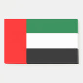 Opmerkingen met vlag van de VAE Post-it® Notes (Voorkant)