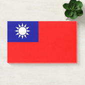 Opmerkingen met vlag van Taiwan Post-it® Notes (Kantoor)