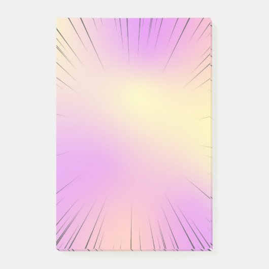 Opmerkingen na 4"x6" post-it® notes (Voorkant)