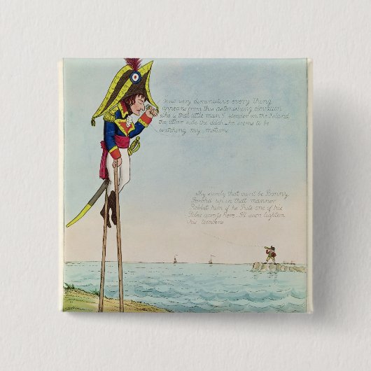 Opmerkingen op Stilts Vierkante Button 5,1 Cm (Voorkant)