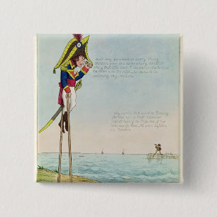 Opmerkingen op Stilts Vierkante Button 5,1 Cm