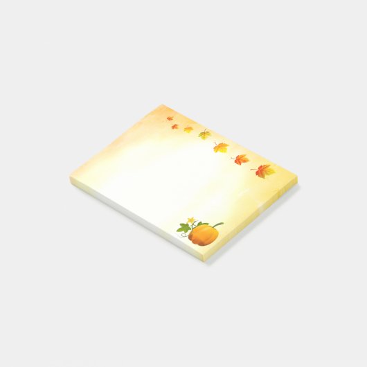 Opmerkingen over pompoen en kleppen post-it® notes (Schuin)