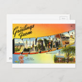 Opmerkingen van Delaware Briefkaart (Voorkant / Achterkant)