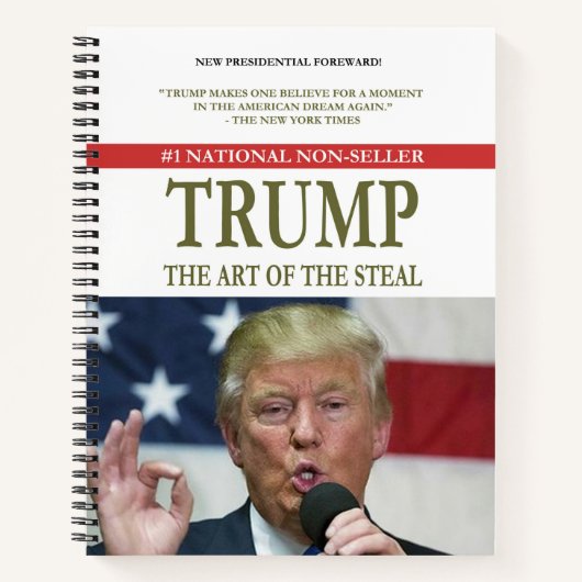 "Opmerkingen van een Stable Genius" spiral noteboo Notitieboek (Voorkant)