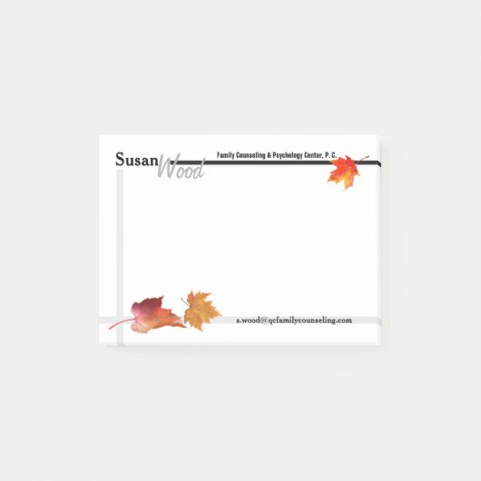 Opmerkingen voor zakelijke post-it herfst post-it® notes (Voorkant)