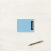 Opmerkingen: zwart Logo rechts Post-it® Notes (Op bureau)