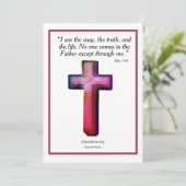 Opmerkingskaart Aankondiging (Staand voorkant)