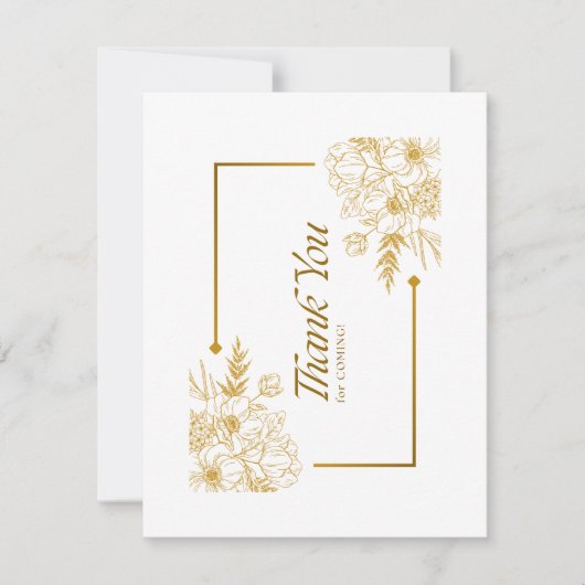 OPMERKINGSKAART BEDANKKAART (Voorkant)