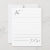 Opmerkingskaarten Notitiekaartje (Achterkant)