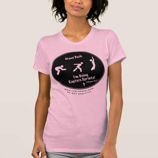 Opname sprintz! (Pink) van Troy Goss T-Shirt (Voorkant)