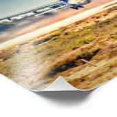 Opname van Lufthansa Foto Afdruk (Hoek)