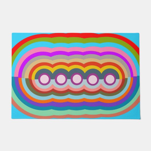 Opnieuw abstract deurmat (Voorkant)