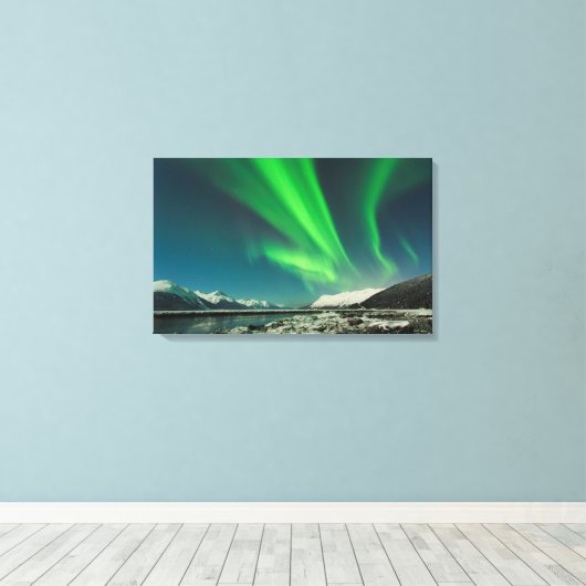 Opnieuw Arm Aurora Canvas Afdruk (Insitu (Houten vloer))