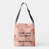 Opnieuw en altijd gekozen, videoversie crossbody tas (Achterkant)