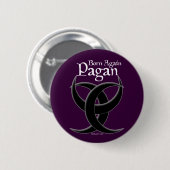 Opnieuw geboren Pagan Button (Voorkant /achterkant)