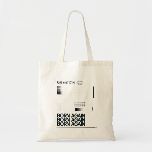 Opnieuw geboren tote bag (Voorkant)