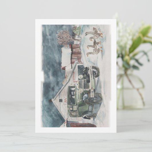 Opnieuw geganst kaart (Staand voorkant)