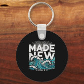 Opnieuw gemaakt Gedoopte Doop Sleutelhanger (Voorkant)