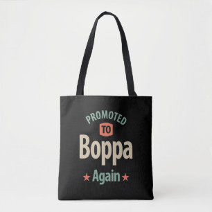 Opnieuw gepromoot naar Boppa Grootvader Gift Draagtas