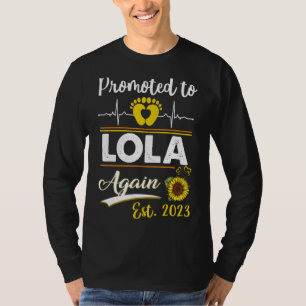 Opnieuw gepromoot naar Lola 2023 Sunflower New Lol T-shirt