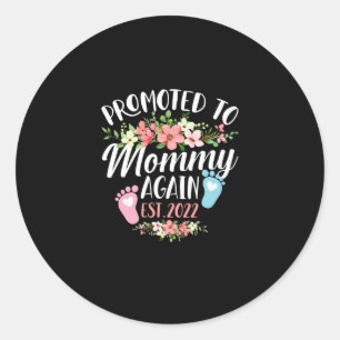 Opnieuw gepromoot naar mama vanaf 2022 ronde sticker