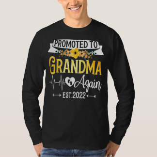 Opnieuw gepromoot naar oma in 2022-Moederdag T-shirt