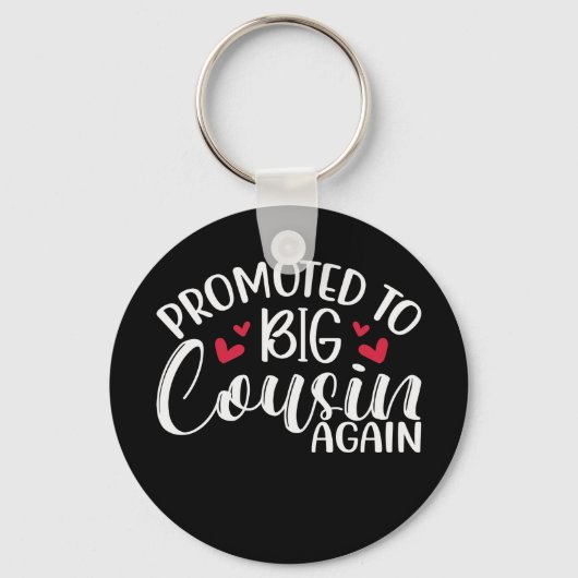 Opnieuw gepromoveerd naar grote neef sleutelhanger (Voorkant)