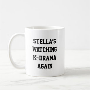 Opnieuw K-Drama kijken Grappige naam Kdrama-fan ci Koffiemok