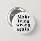 Opnieuw liegen ronde button 5,7 cm (Voorkant /achterkant)