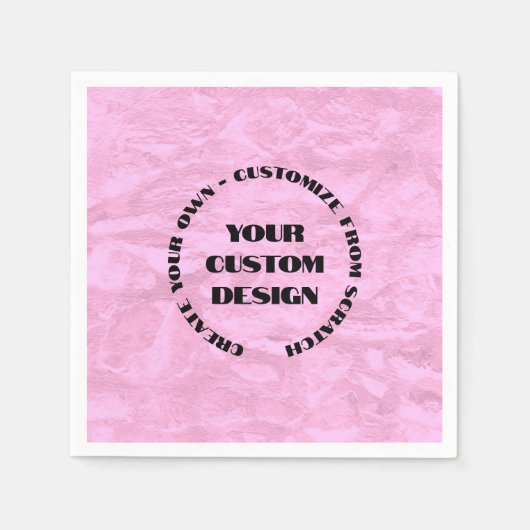 Opnieuw ontwerpen vanaf het begin Maak uw eigen Servet (Voorkant)