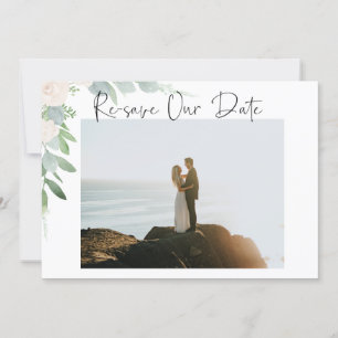 Opnieuw opslaan van onze datum fotokaart - Waterve Save The Date