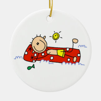 Opnieuw richten op luchtmatras keramisch ornament