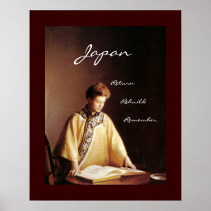 Opnieuw samenstellen van Japan Onthoud Poster