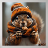 Opnieuw snacken - Squirrel Ai afbeelding Poster (Voorkant)