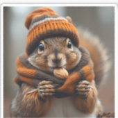 Opnieuw snacken - Squirrel Ai afbeelding Sticker (Voorkant)