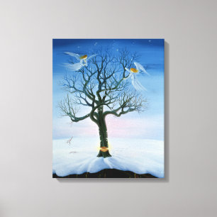 Opnieuw te beginnen in 2000 canvas afdruk