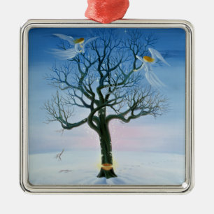 Opnieuw te beginnen in 2000 metalen ornament