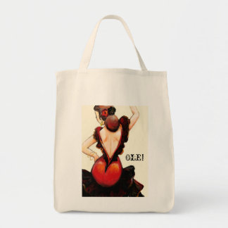 Opnieuw te gebruiken Flamenco-winkels Tote Bag
