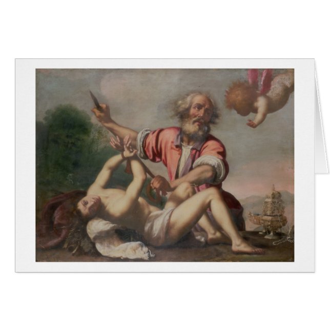 Opoffering van Isaac (Voorkant Horizontaal)