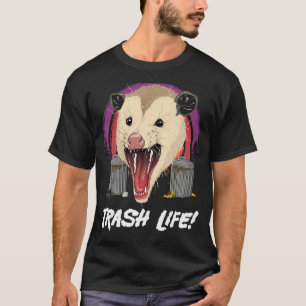 Opossum Afval Leven Possum Afval Kat Buideldier T-shirt
