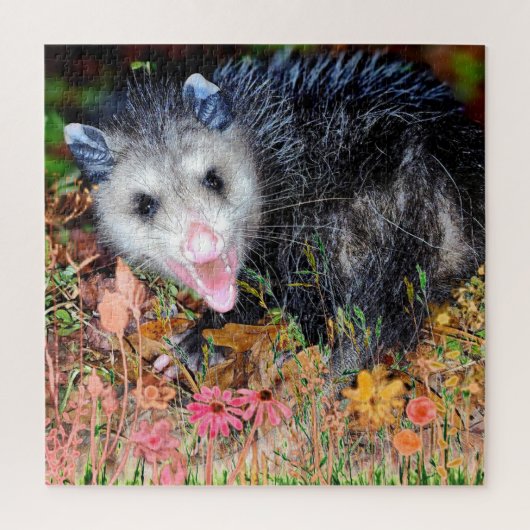 Opossum Animal Legpuzzel (Verticaal)