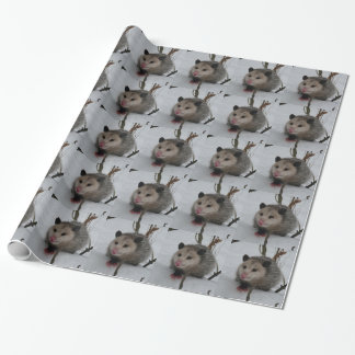 Opossum Cadeaupapier