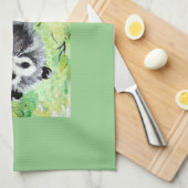 opossum dans les serviettes de cuisine arborées (Quart Plié)