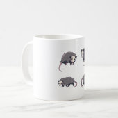 Opossum Delight � schattige dierlijke kunst Koffiemok (Voorkant links)