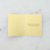 Opossum -Diversion- Carte de voeux personnalisée (Intérieur)