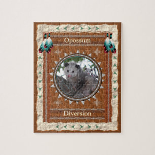 Opossum - Diversion- Jigzaag Puzzle w/ Box Legpuzzel
