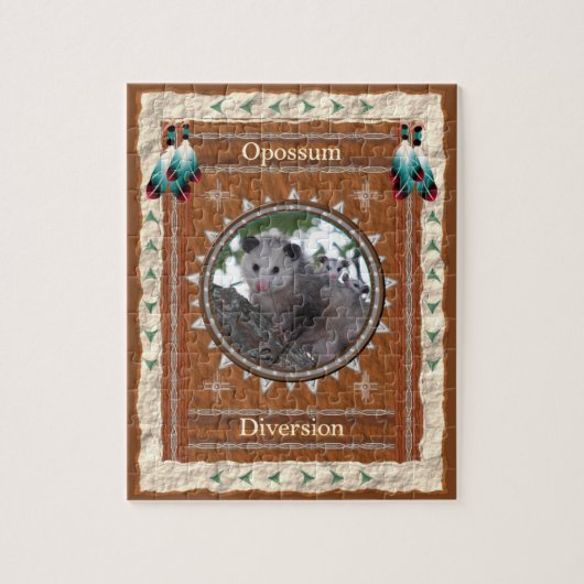 Opossum -Diversion- Puzzle avec boîte (Vertical)