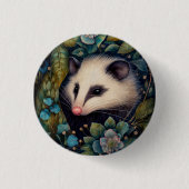 Opossum in de Brambles Button (Voorkant)
