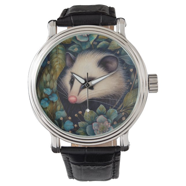 Opossum in het Brambles Horloge (Voorkant)